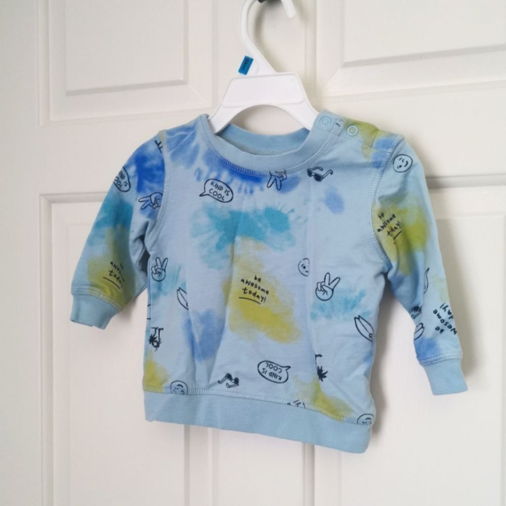 3/$15 George cotton sweatshirt size 6-12 m